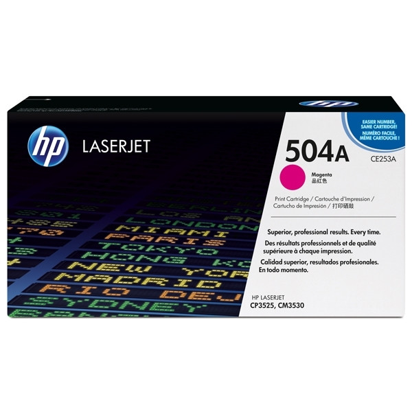 HP 504A (CE253A) magenta toner (original) CE253A 039838 - 1