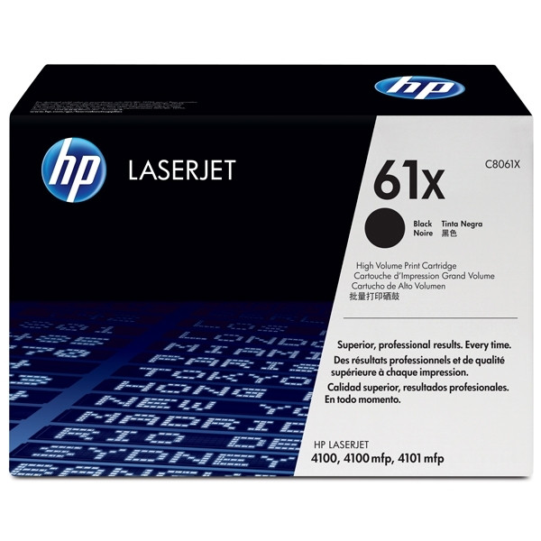 HP 61X (C8061X) svart toner hög kapacitet (original) C8061X 033020 - 1