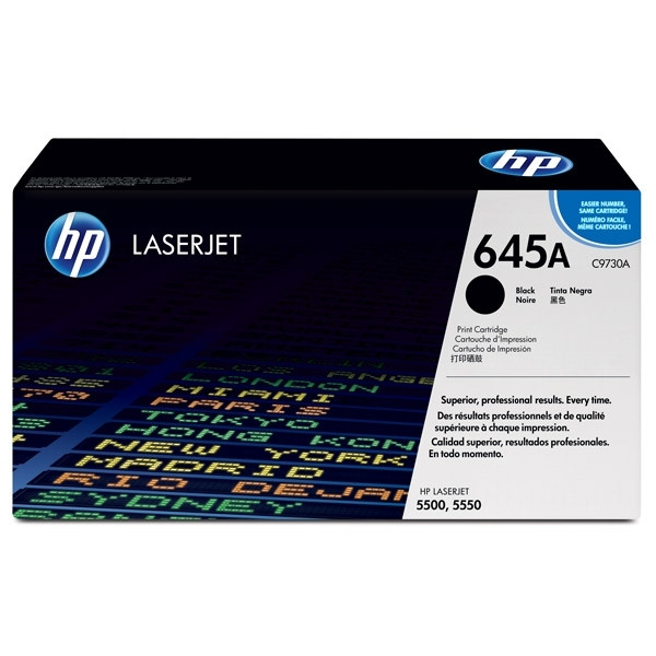 HP 645A (C9730A) svart toner (original) C9730A 039210 - 1