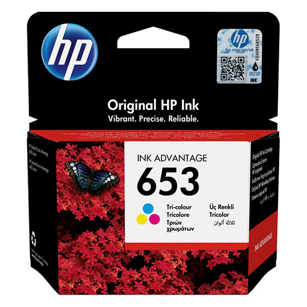 HP 653 (3YM74AE) färgbläckpatron (original) 3YM74AE 093120 - 1