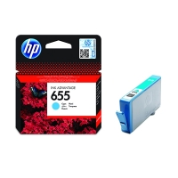 HP 655 (CZ110AE) cyan bläckpatron (original) CZ110AE 044218