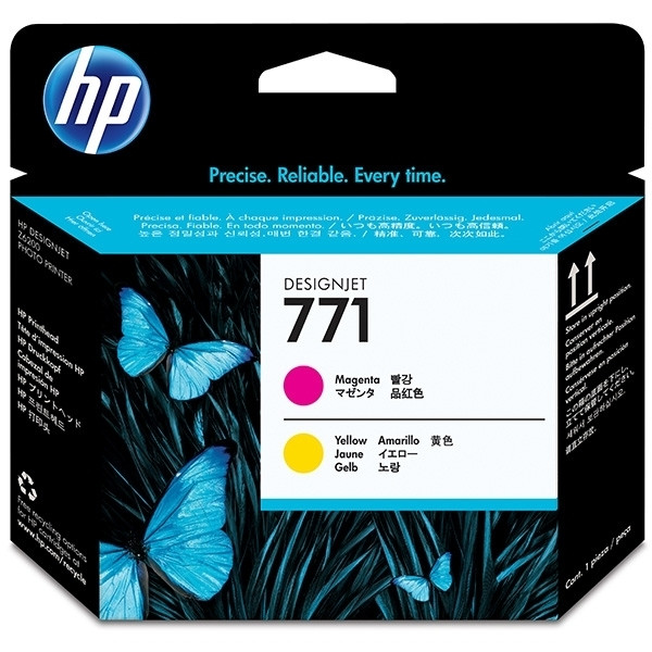 HP 771 (CE018A) magenta och gul skrivhuvud (original) CE018A 044098 - 1