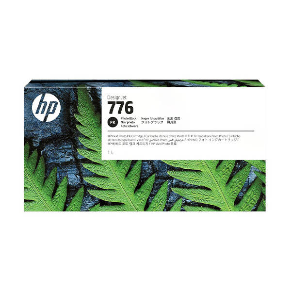 HP 776 (1XB11A) svart fotobläckpatron (original) 1XB11A 093270 - 1