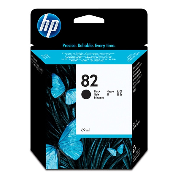 HP 82 (CH565A) svart bläckpatron (original) CH565A 030997 - 1