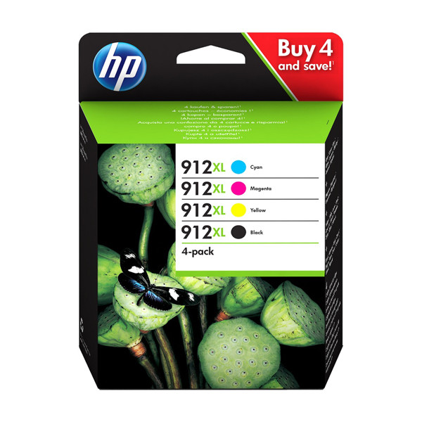 HP 912XL (3YP34AE) BK/C/M/Y multipack (original) 3YP34AE 3YP34AE301 653000 - 1