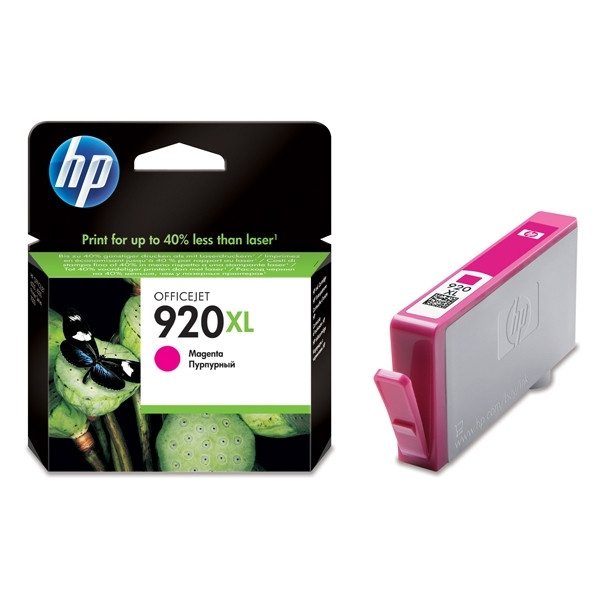 HP 920XL (CD973AE) magenta bläckpatron hög kapacitet (original HP) CD973AE 044020 - 1