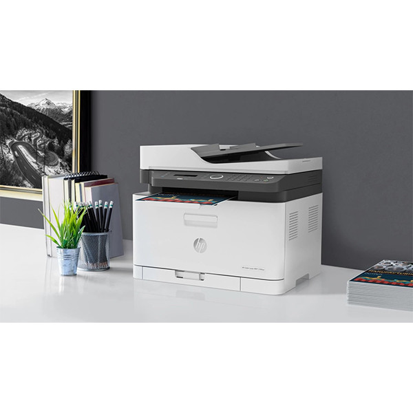 HP Color Laser MFP 179fnw Allt-i-ett A4 färglaserskrivare med WiFi (4 i 1) [17Kg] 4ZB97A 4ZB97AB19 896089 - 6