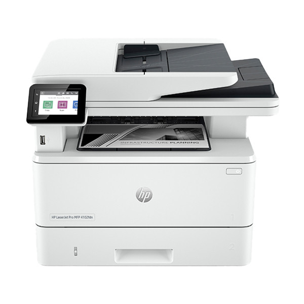 HP LaserJet Pro MFP 4102fdn Allt-i-ett A4 monolaserskrivare (4 i 1) [15,5Kg] 2Z623FB19 841340 - 1