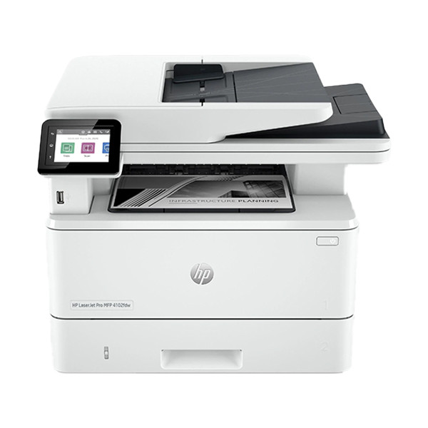 HP LaserJet Pro MFP 4102fdw Allt-i-ett A4 monolaserskrivare WiFi (4 i 1) [15.5kg] 2Z624FB19 841339 - 1