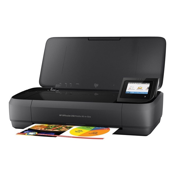 HP OfficeJet 250 mobil Allt-i-ett A4 bläckstråleskrivare med WiFi (3 i 1) [4,5Kg] CZ992ABHC 841193 - 2