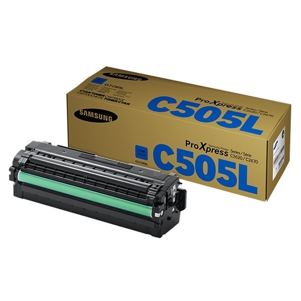 HP SU035A (CLT-C505L) cyan toner hög kapacitet (original) SU035A 092804 - 1