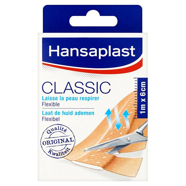 Hansaplast Plåster | Elastoplast | 1m x 6cm  SHA00109 - 1