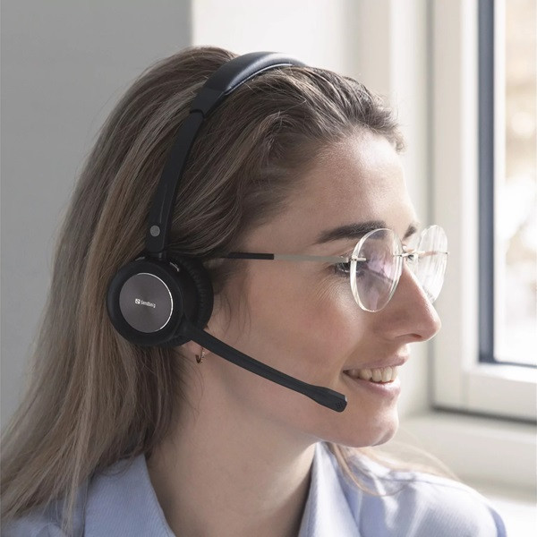 Headset Pro+ | Sandberg Bluetooth Office | svart 126-18 360371 - 7