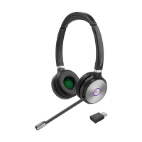 Headset trådlöst | Yealink WH62 Dual teams | svart WH62DUALTEAMS 510011