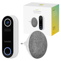 Hombli Smart Doorbell + Chime 2  | 1080p | vit HB080 LHO00048