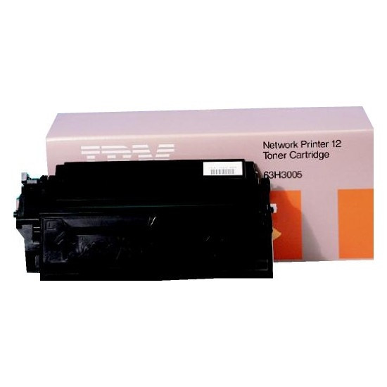 IBM 63H3005 svart toner (original) 63H3005 076105 - 1