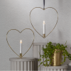 Inomhusdekoration Flamme Heart Hängande | mässing [Star Trading] 063-68 362091 - 2