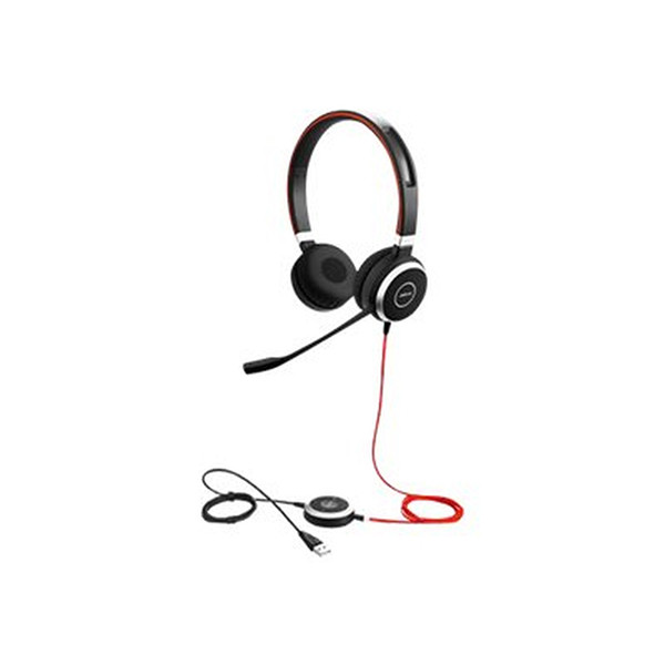 Jabra Evolve 40 MS USB-ansluten Stereo Headset, svart 6399-823-109 361327 - 1