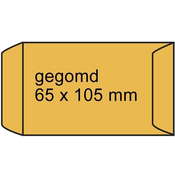 Kartongpåse 65 x 105mm | 1000st 304907 209114 - 1