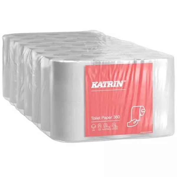 Katrin Toalettpapper Basic Toilet 360 | 42st rullar  360244 - 1