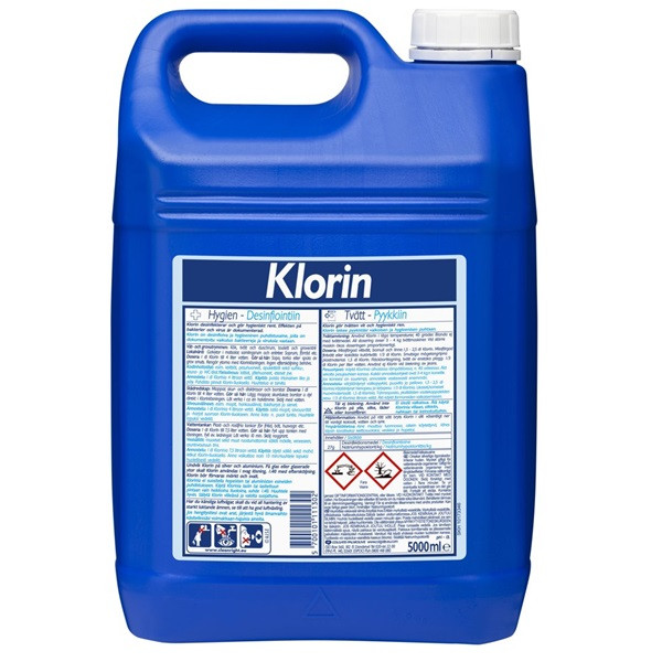 Klorin | blekmedel | 5000ml 252843 501625 - 1