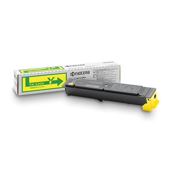 Kyocera TK-5205Y gul toner (varumärket 123ink) 1T02R5ANL0C 094285 - 1