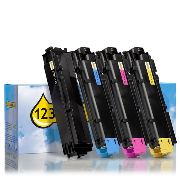 Kyocera TK-5390 BK/C/M/Y toner 4-pack (varumärket 123ink)  131965 - 1