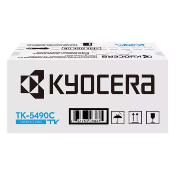 Kyocera TK-5490C cyan toner hög kapacitet (original) 1T0C22CNL1 095116 - 1