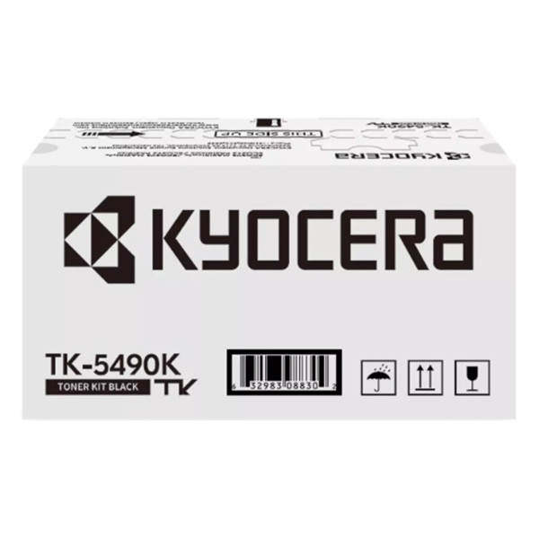 Kyocera TK-5490K svart toner hög kapacitet (original) 1T0C220NL1 095114 - 1