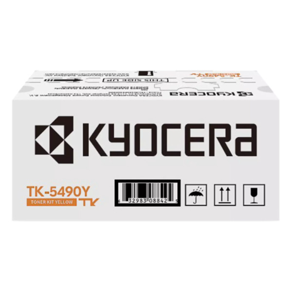 Kyocera TK-5490Y gul toner hög kapacitet (original) 1T0C22ANL1 095120 - 1