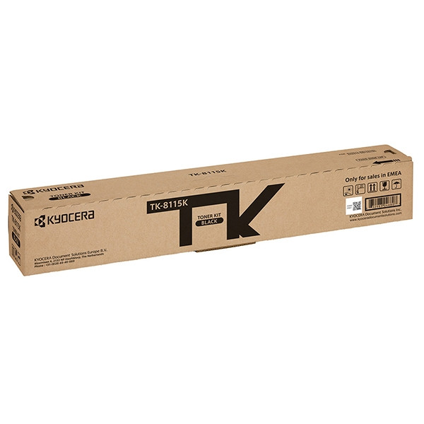 Kyocera TK-8115K svart toner (original) 1T02P30NL0 094454 - 1