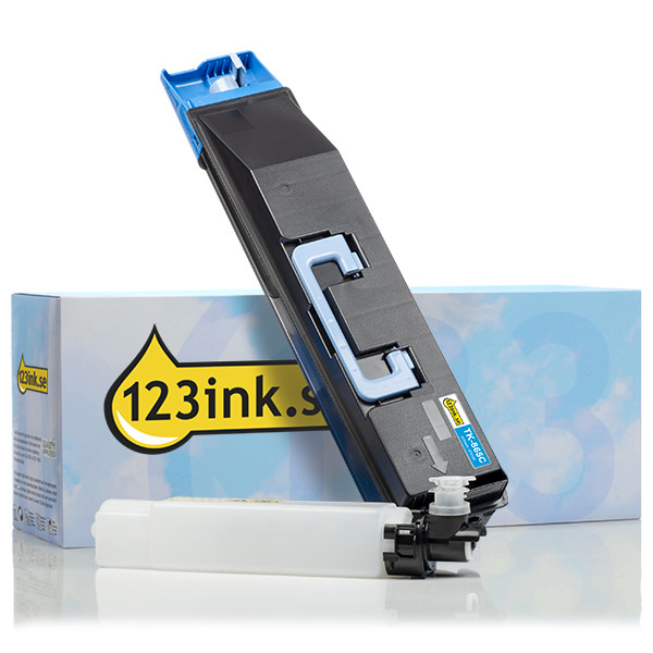 Kyocera TK-865C cyan toner (varumärket 123ink) 1T02JZCEU0C 079189 - 1