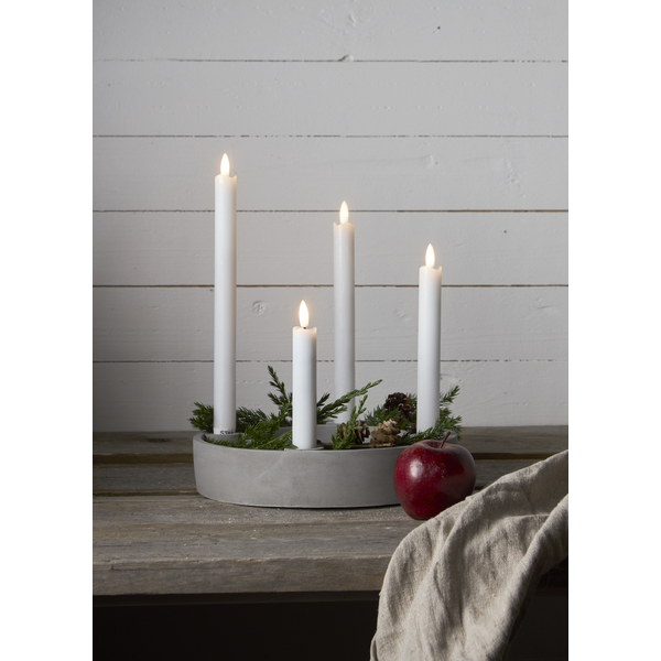 LED Antikljus Flamme | olika höjder | 4st 063-31 500694 - 5