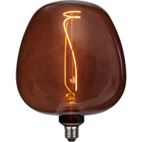 LED Lampa E27 | G125 | 2W | brun 355-14 501555