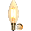 LED lampa E14 | C35 | soft glow | 2100K | 4W | dimbar