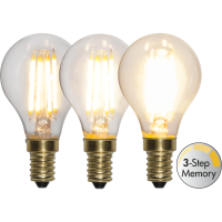 LED lampa E14 | P45 | soft glow | 4W | 3-stegs dimbar 354-81-1 361770
