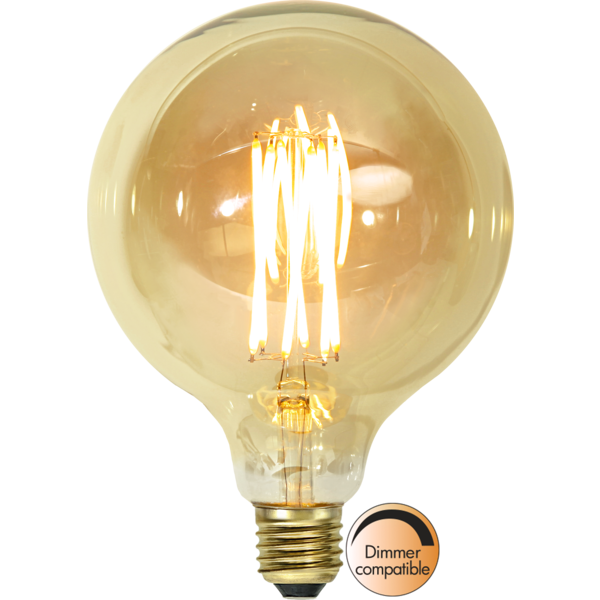 LED lampa E27 | G125 | 3.7W | dimbar 354-52 361844 - 1