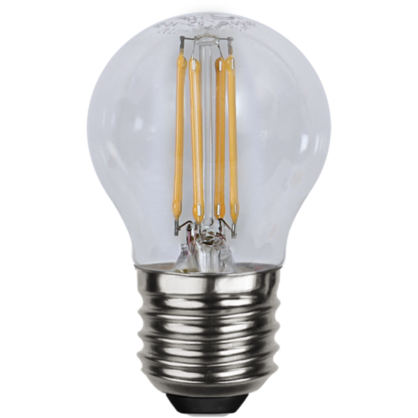 LED lampa E27 | G45 | klar | 4W 351-26 361845 - 2
