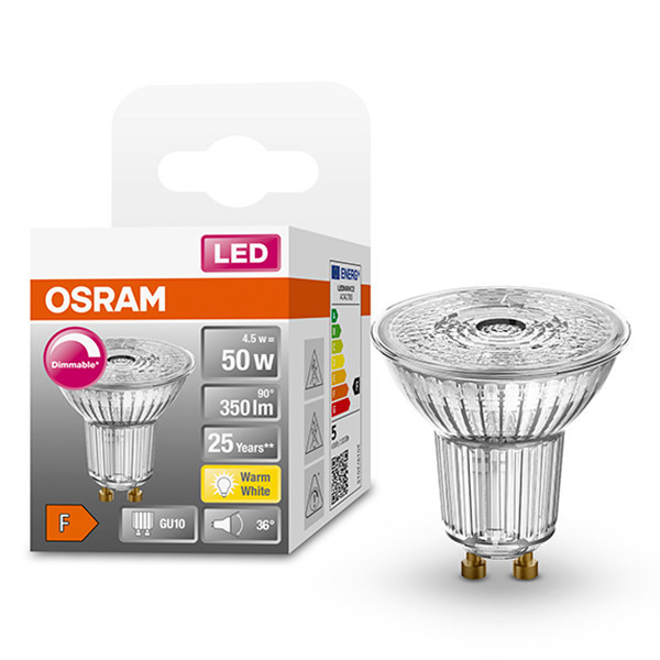 LED spotlight GU10  | 2700K | 4.5W | dimbar [Osram]  LOS00262 - 1