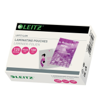 Leitz Lamineringsfickor 65mm x 95mm blank | Leitz iLAM | 2x 125 mikron | 100st 33812 226503