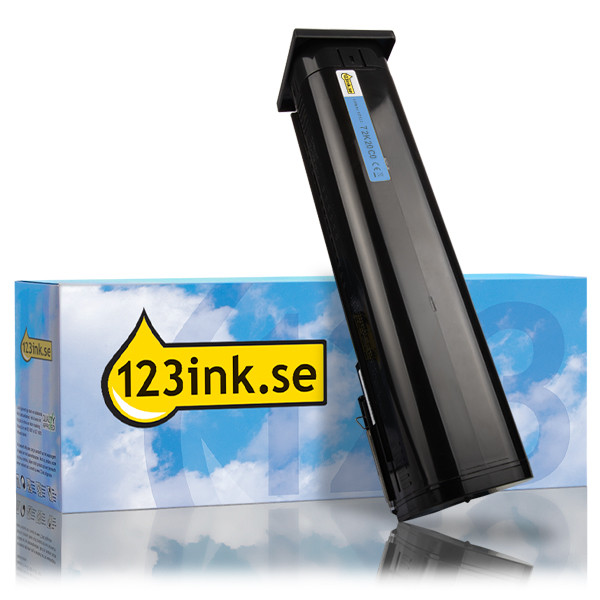 Lexmark 72K20C0 (72K20CE) cyan toner (varumärket 123ink) 72K20C0C 037633 - 1