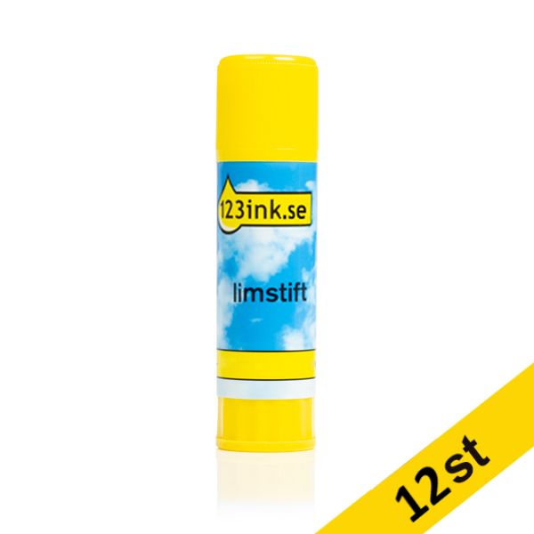 Limstift | 123ink | 40g | 12st $$  301326 - 1