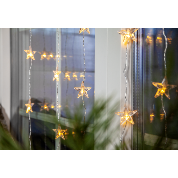 Ljusgardin Star Curtain | varmvit | 0.9m x 1.2m 2006-74-2 361562 - 4