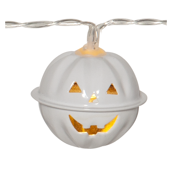 Ljusslinga Halloween | Pumpa | Vit 729-61 501577 - 3