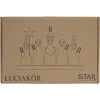 Ljusstake Luciakör | 5 ljus | vit [Star Trading] 652-88 361285 - 4