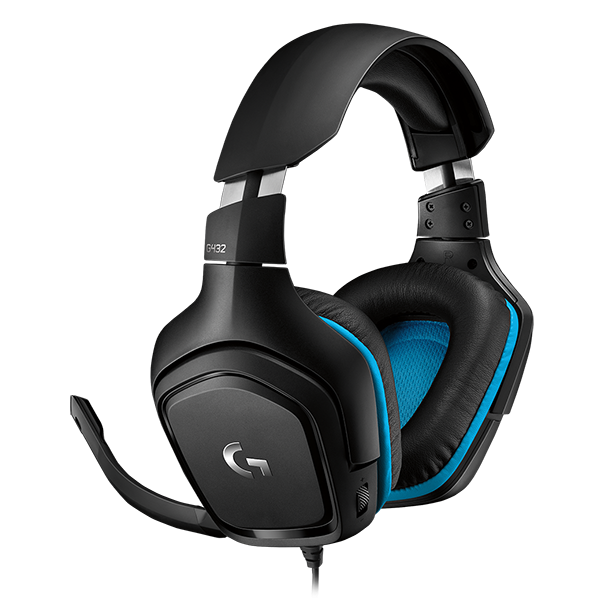 Logitech Gamingheadset | Logitech G432 981-000770 828130 - 1