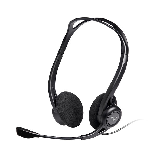 Logitech Headset | Logitech H960 USB-ansluten Stereo | svart 981-000100 828123 - 1