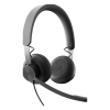 Logitech Headset UC | Logitech Zone Wired | svart 981-000875 828081 - 3