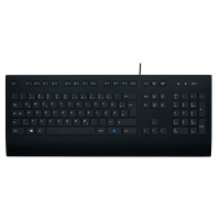 Logitech Tangentbord | USB trådbunden | svart | Logitech K280e 920-005216 828146