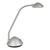 Maul LED skrivbordslampa | MAULarc | silver 8200495 402373